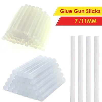 Amtech 100mm Lang Kleber Pistole Stäbchen Hot Schmeltzend Klar 7mm/11mm Dick - Bild 1 von 4