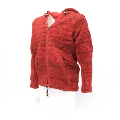 Chaqueta de Punto Invierno Lana Negro Gris Beige S,M,L,XL Natural - Imagen 1 de 4