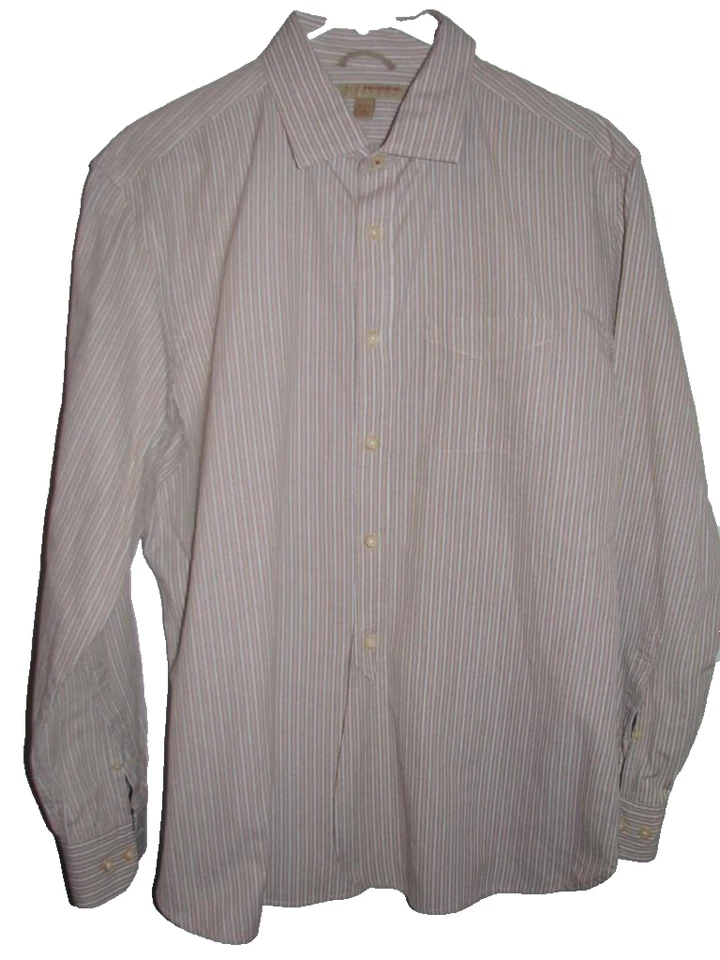 BANANA REPUBLIC MEN'S LONG SLEEVE BUTTON FRONT SHIRT 16-16 1/2 LARGE - Image 1 of 1