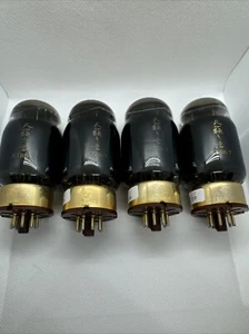 A Quad Of Strong Matching Shuguang Smoked Glass KT88-T #34 - Picture 1 of 3
