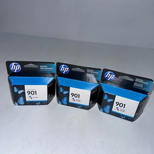 HP OEM Original 901 Tri-Color 3er Pack Tintenpatrone Abgelaufen 2015/2017 - Bild 1 von 7