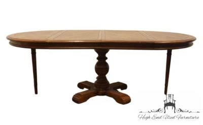 THOMASVILLE MUEBLES Country Manor Collection 81" Pedestal Mesa de Comedor con H... Foto 1 de 4