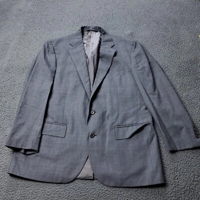 Polo Ralph Lauren Wool Blazer Mens 42S Short Gray Suit Jacket Flawed - Image 1 of 4