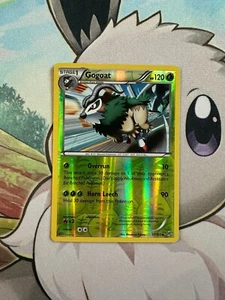 Reverse Holo Foil Gogoat # 17/162 XY: Breakthrough Set Pokemon Cards NM - Picture 1 of 2
