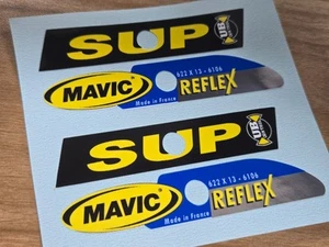 Aufkleber Decal Set passend für Mavic REFLEX SUP 662 X 13-6106 Felgen - Bild 1 von 1
