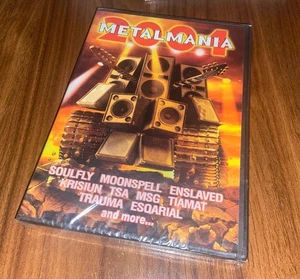 METALMANIA 2004 NEW DVD Soulfly TSA MSG Enslaved Thrauma + Cd 💿 Free Shipping - Picture 1 of 5