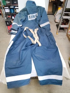 Traje de bombero profesional protector Nomex Sontara traje de bombero llama calor AF - Imagen 1 de 11