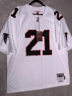 Atlanta Falcons Deion Sanders Mitchell & Ness 1992 Legacy Jersey XL 160.00 MSRP - Image 1 of 4