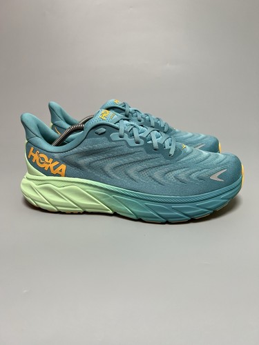 Scarpe da corsa uomo US 9.5D Hoka One One Arahi 6 passeggio palestra 1123194 OMLG