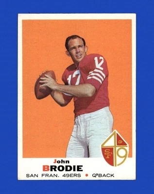 1969 年 Topps Set-Break #249 John Brodie EX-EXMINT *GMCARDS* — 第 1/2 张图片