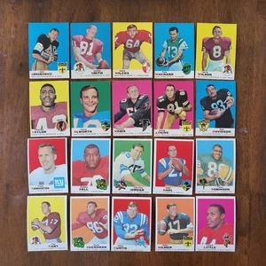1969 Topps Football Lot 173 Different EX+/NRMT Tarkenton Maynard - Picture 1 of 14