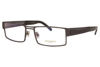 Marco óptico Boucheron BEO100 01 para hombre Gunmetal/cuerno negro 55 mm Foto 1 de 4