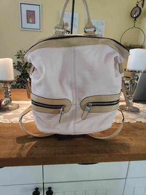 Mochila grande de cuero para mujer orYANY Foto 1 de 4