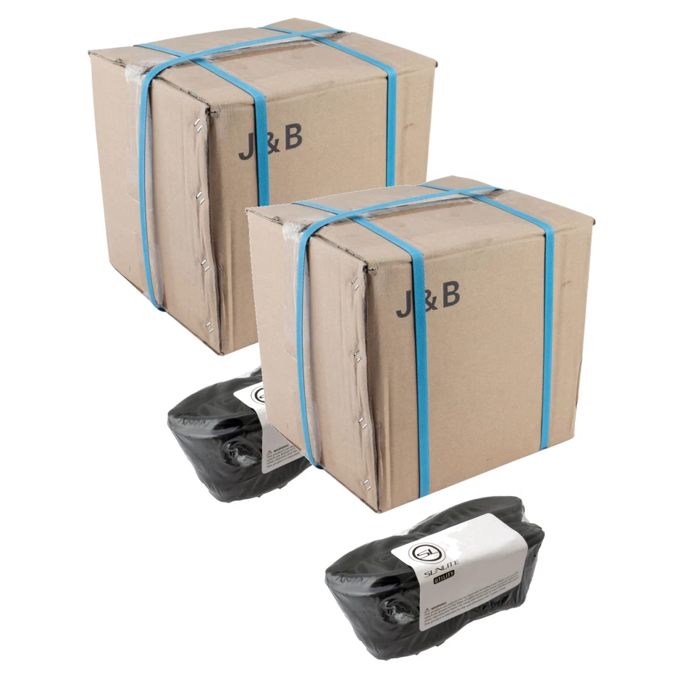 2 Sunlite Tubes Utili-t 27x1-1/4 Schrader Valve 32mm Two Bicycle Bike Utilit