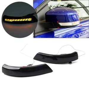 Side Rearview Mirror Turn Signal Light For Ford Focus MK2 MK3 Mondeo MK4 - Picture 1 of 16