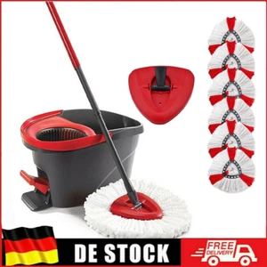 Wischbezug Clean Moppkopf Ersatzkopf für Vileda Turbo Wischmop Easy Wring DE - Bild 1 von 11