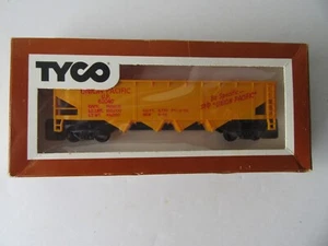 Vintage Tyco Hopper Car Union Pacific 344E HO Original Box - Mint Condition - Picture 1 of 8