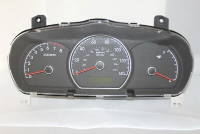 Speedometer Instrument Cluster Panel 07 08 09 2010 Hyundai Elantra 60,728 Miles - Image 1 of 4