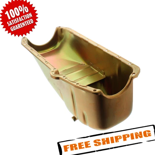 Panela de óleo de substituição Milodon 30700 estoque para Chevy bloco pequeno 1955-1979 - Imagem 1 de 4