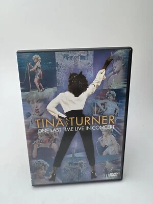 Tina Turner - One Last Time Live in Concert DVD 2000 Region 0 PAL - image 1 of 3