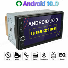 2Gb+32Gb 7" 2Din Car Stereo Radio Android 10 Gps Navigation WiFi 4G Bt Quad-Core