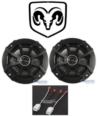 Kicker 5.25" Rear Factory Speaker Replacement For 2006-2009 Dodge Ram 2500/3500 - Image 1 of 4