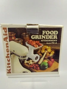KitchenAid Food Grinder Stand Mixer Attachment FG-A New In Original Box - Picture 1 of 5