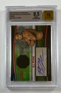 2010 Topps UFC Knockout #AFGBJ BJ Penn 8.5 NM-MT+ 8.5 Auto 10 SF-1628 - Picture 1 of 2