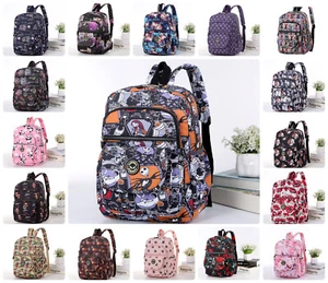 Damas Mochilas Impresas Niños Mujeres Gimnasio Escuela Hombro Viaje Bolsos de Mano KB - Imagen 1 de 119