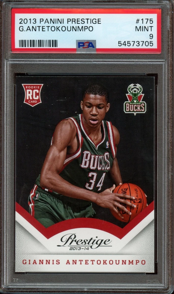 Giannis Antetokounmpo Basketball Grade 9 Rookie Sports Trading
