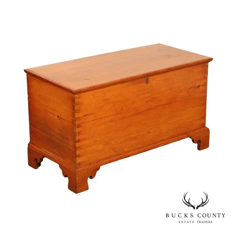 Antique American Softwood Blanket Chest Cover