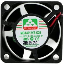 40mm x 20mm Fan (MGA4012YB-O20 D)  12 V,11.54CFM,9000 RPM,2pin bear wire