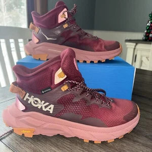 Salsa caliente ligera Hoka One One para hombre 9,5 B Trail Code GTX 1123165 HSSS - Imagen 1 de 8