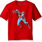 Marvel Boys Spider-Man Short Sleeve T-Shirt - Toddler to Big Boys Sizes 2T-2XL