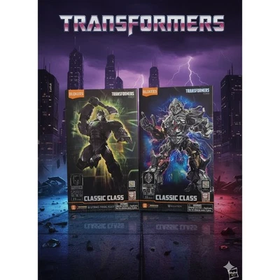 Blokees Transformers Clase Clásica Optimus Primal Robot y Megatron Lote de 2 Foto 1 de 4