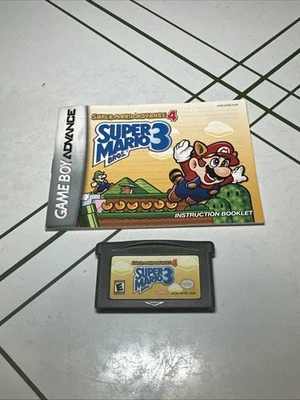 Super Mario Advance 4 Super Mario Bros 3 GBA Plus Manual Probado Funciona Foto 1 de 4