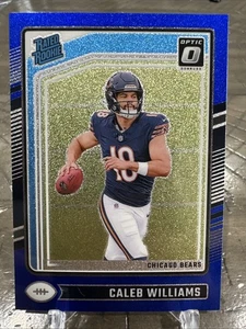 2024 Optic Caleb Williams Blue Glitter Rated Rookie RC Case Hit SSP #201 - Picture 1 of 3