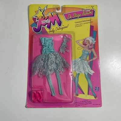JEM & the Holograms COMMAND PERFORMANCE * MEDIAS DE ENCAJE en el escenario moda tarjeta sin usar, en caja Foto 1 de 4