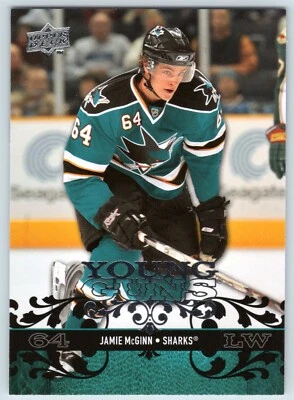 JAMIE McGINN RC YOUNG GUNS 2008-09 UPPER DECK 08-09 NO 490           38935 - Image 1 of 2