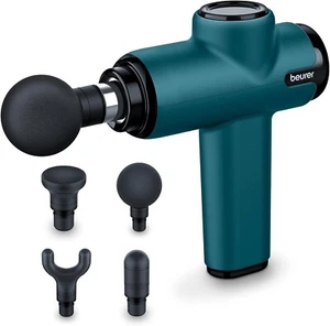 Beurer PhysioLine MG99 Compact Deep Tissue 5-Speed Massage Gun & 4 Attachments - Picture 1 of 6