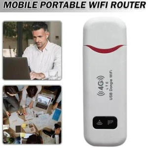 150Mbps 4G LTE WIFI USB Dongle Mobile Broadband Modem Unlocked Sim Wireless Y4G4 - Bild 1 von 15