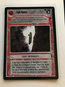 Dagobah TIGHT SQUEEZE Star Wars CCG Decipher SWCCG - Picture 1 of 1