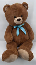 🧸 Toys R Us 46" Jumbo Large Brown 2016 Plush Stuffed Teddy Bear Blue Ribbon