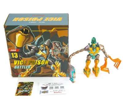 TransArt Beast Wars Vice Poison Battler TA BWM-13 Predacon Quickstrike Figure - Image 1 of 4