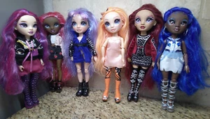 Rainbow High Doll VIOLET WILLOW Poppy Rowan Mila Berrymore Coco Vanderbalt LOT - Picture 1 of 12