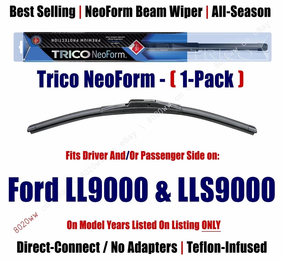 Super Premium NeoForm Wiper Blade (Qty 1) fits 1996 Ford LL9000/LLS9000 - 16200 - Image 1 of 1