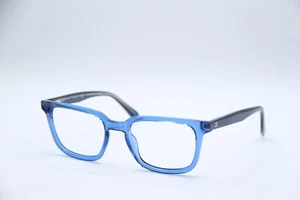 NEW GUESS GU 1962 092 BLUE CLEAR SILVER AUTHENTIC FRAMES EYEGLASSES 52-19 - Picture 1 of 3