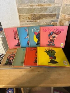 TOPSY-TURVY Lot of 8 vintage hardcover 2 sided Bugg Books by Stephen Cosgrove - Picture 1 of 17