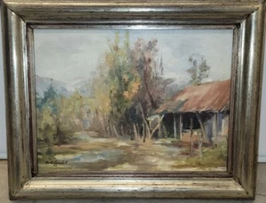 South American Impressionist Painting Marta Canales Q Oil painting countryside 2 - Picture 1 of 11