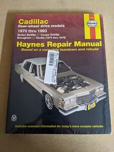 Cadillac RWD (1970-1993) Haynes Repair Manual (USA) (Paperback)